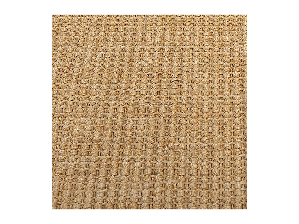 Alfombra de sisal natural 100x150 cm