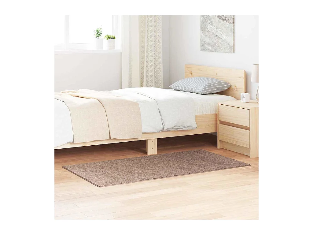 Tapis Marron 80 x 150 cm Polypropylène