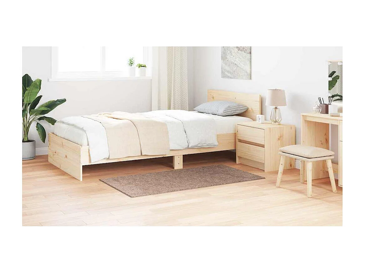 Tapis Marron 80 x 150 cm Polypropylène