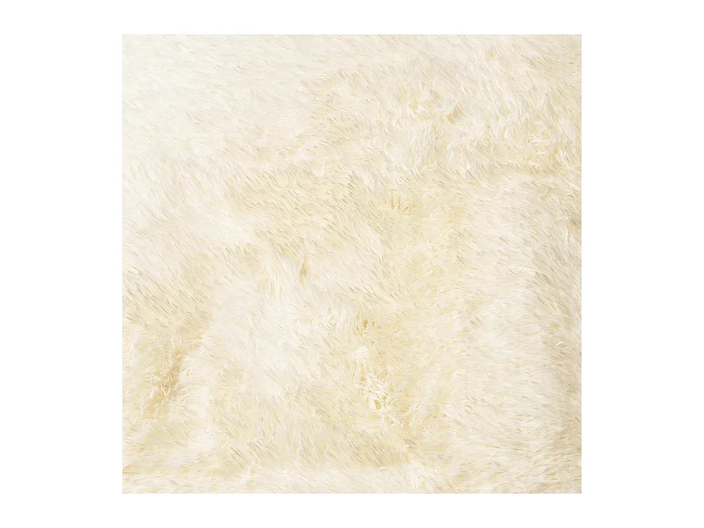 Shaggy Teppich mit langem Flor NAVARRA creme 200x290 cm Polyester