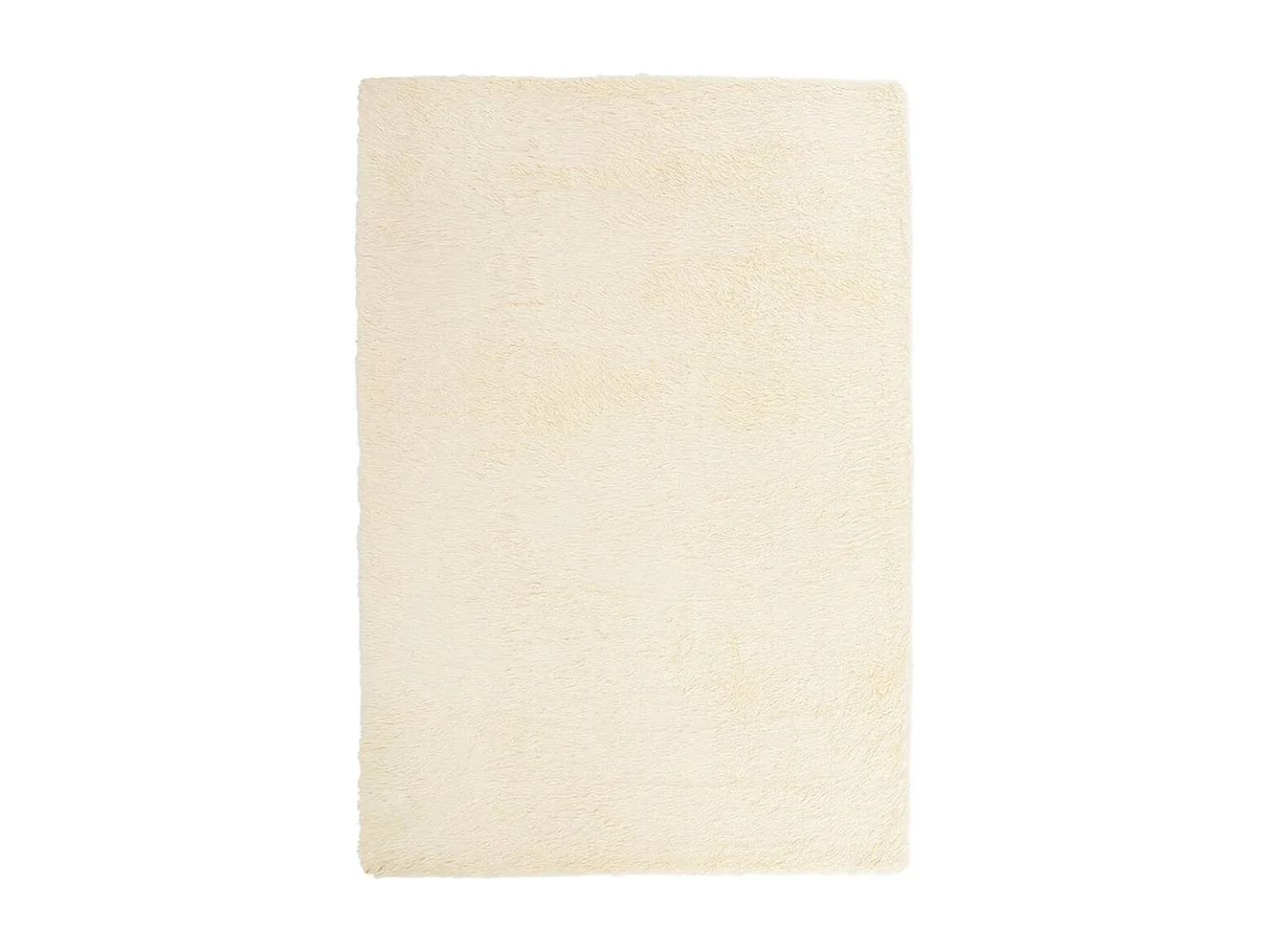 Tappeto shaggy a pelo lungo NAVARRA crema 200x290 cm poliestere