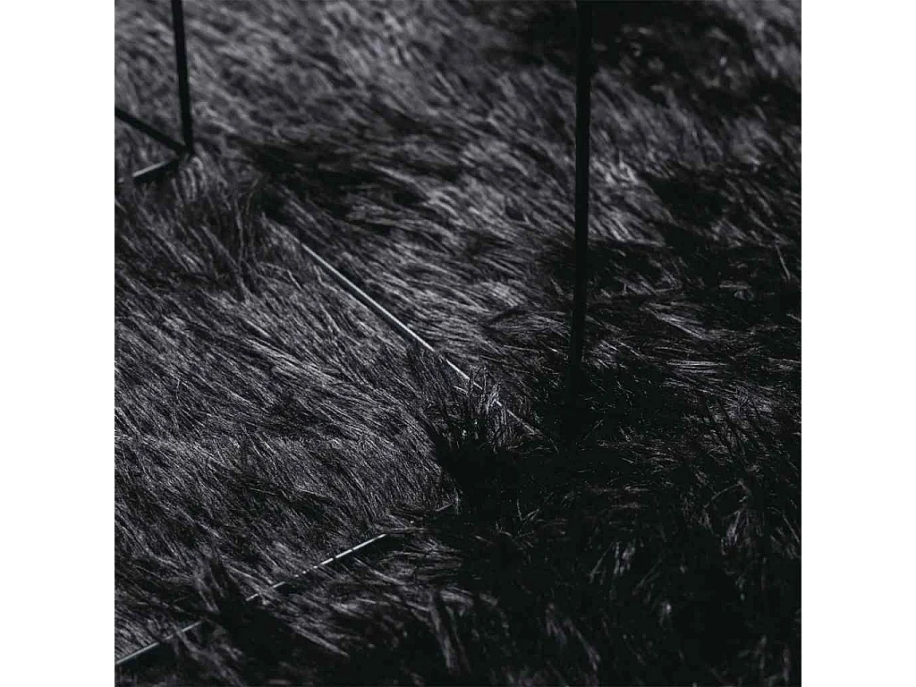 Tappeto NAVARRA nero shaggy 240x340 cm poliestere