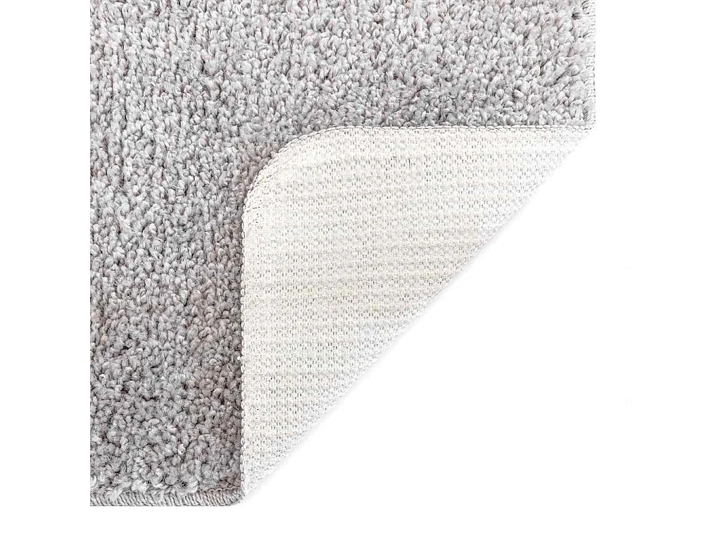 Tapis Gris 120 x 120 cm Polypropylène