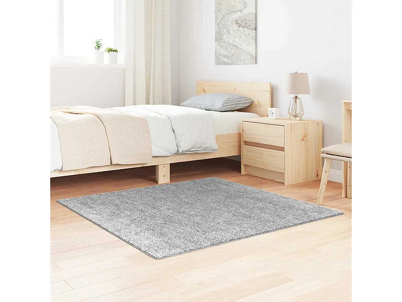 Tapis Gris 120 x 120 cm Polypropylène