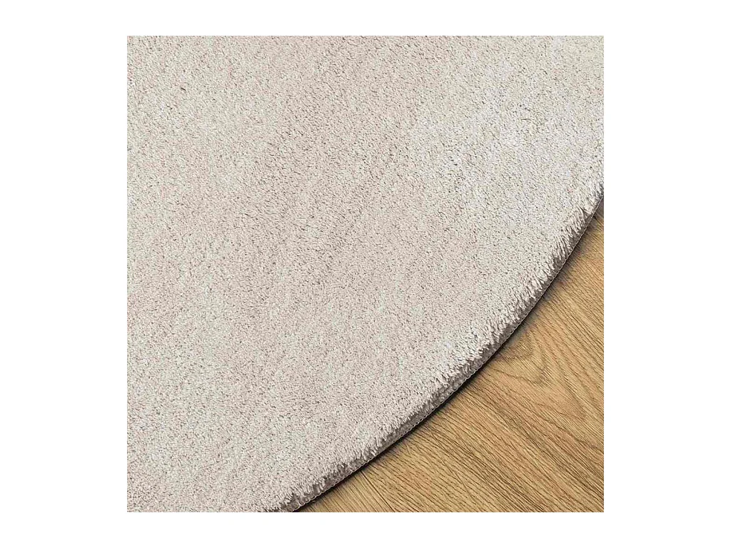 Tappeto color sabbia 160 x 230 cm Poliestere