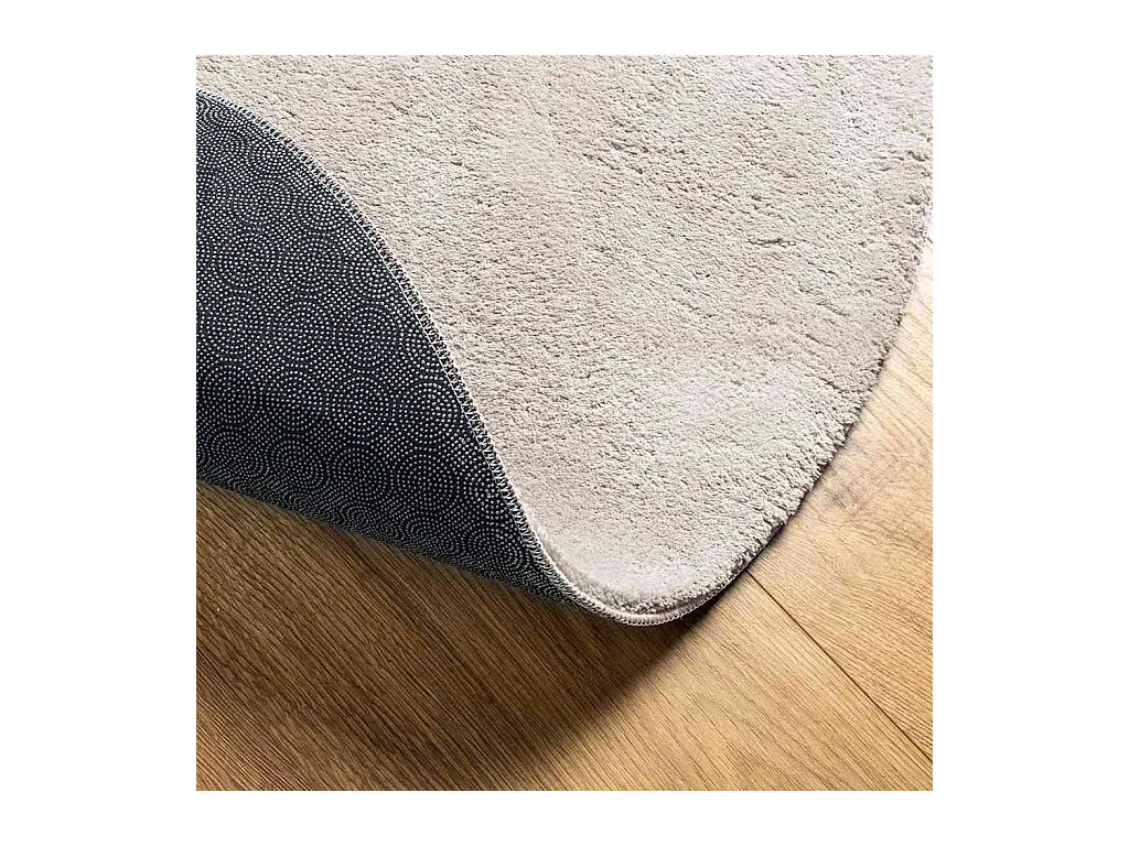 Tappeto color sabbia 160 x 230 cm Poliestere