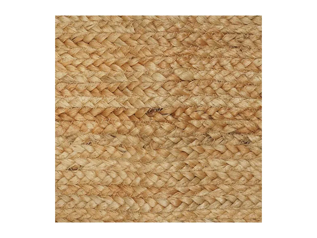 Tappeto beige 240 x 340 cm in juta