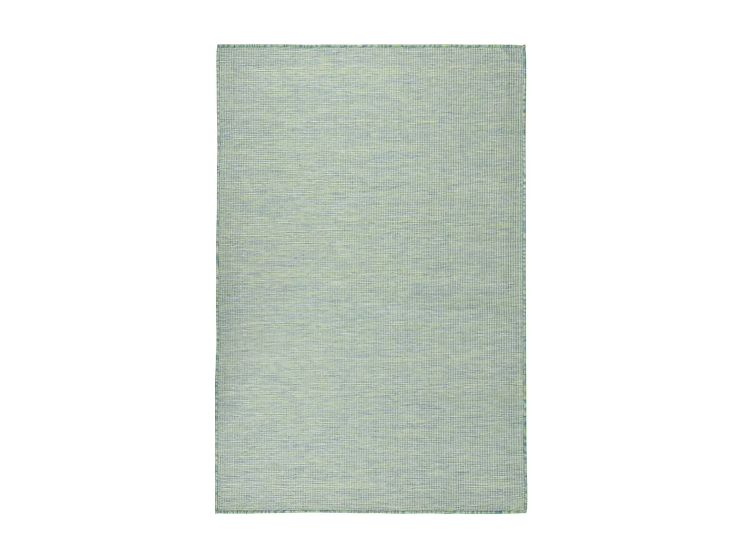 Tappeto da esterno a trama piatta 120x170 cm Turchese