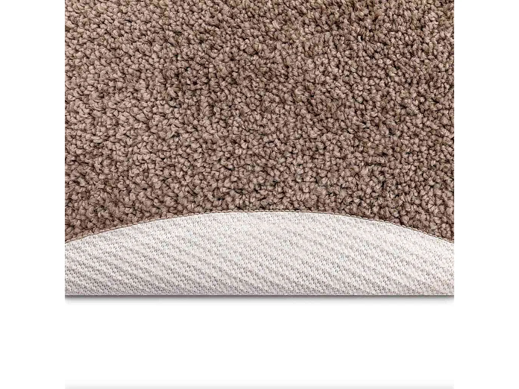 Tapis Marron 90 x 90 cm Polypropylène