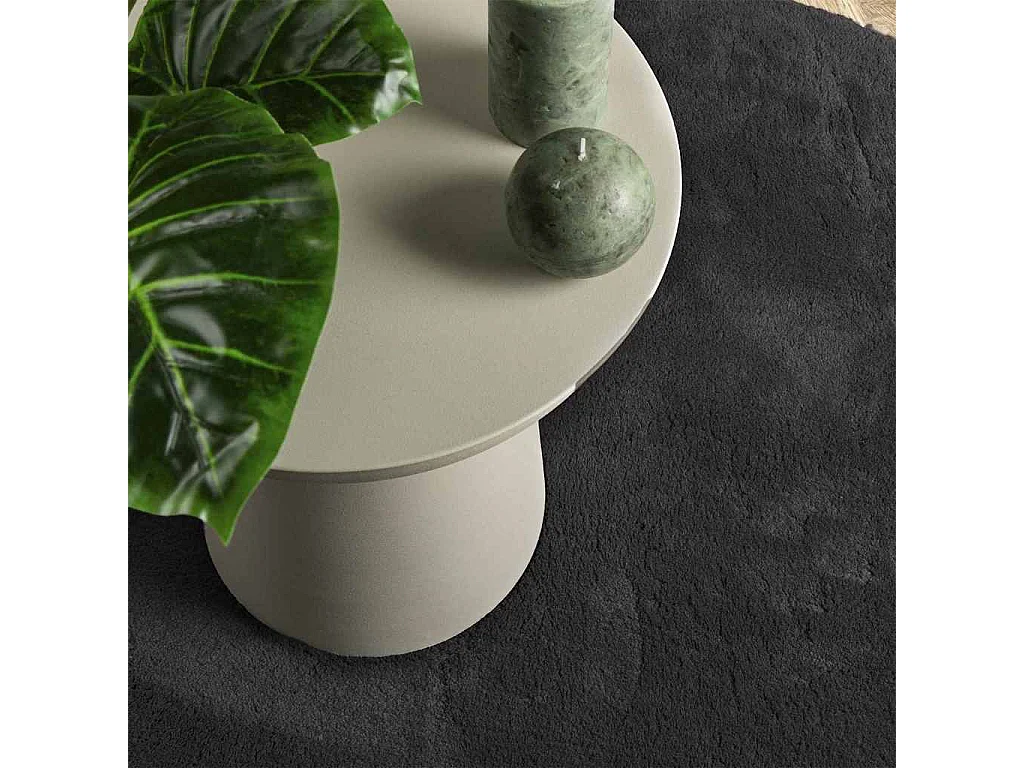 Tapis Noir 160 x 230 cm Polyester