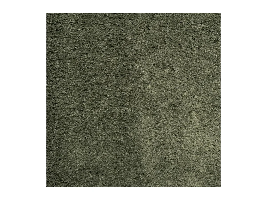 Tappeto lavabile a pelo corto HUARTE verde bosco 160x160 cm