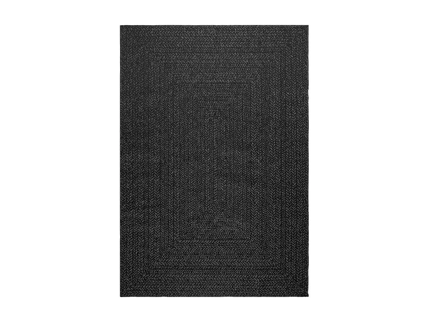 ZIZUR vloerkleed 140x200 cm jute look binnen buiten