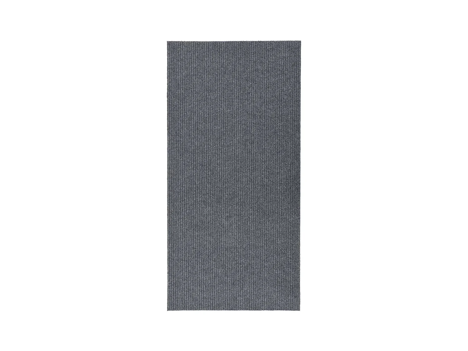 Alfombra gris de 100x200 cm