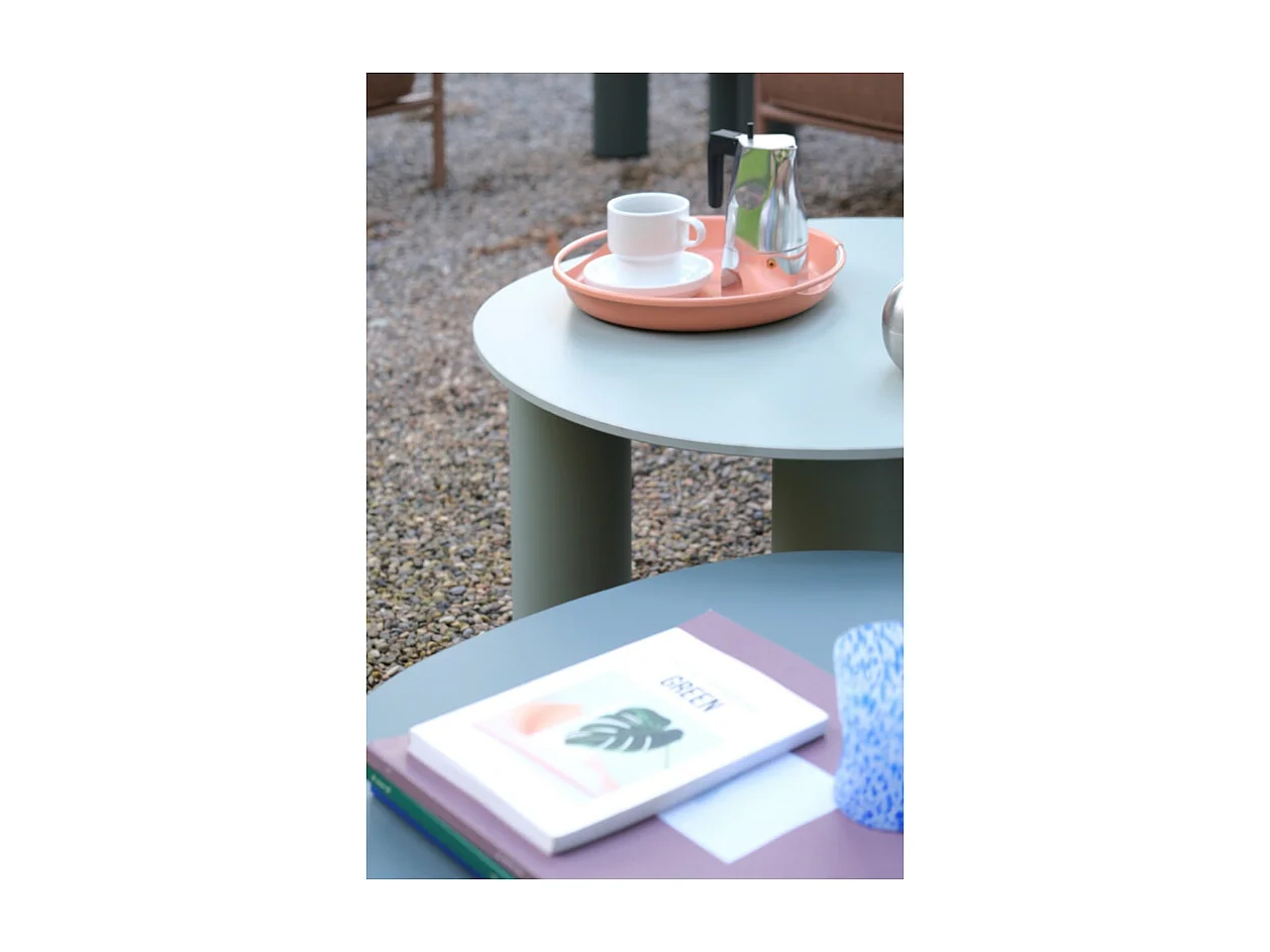 Table d'appoint outdoor indoor HYPPO Ø70 cm, Scab