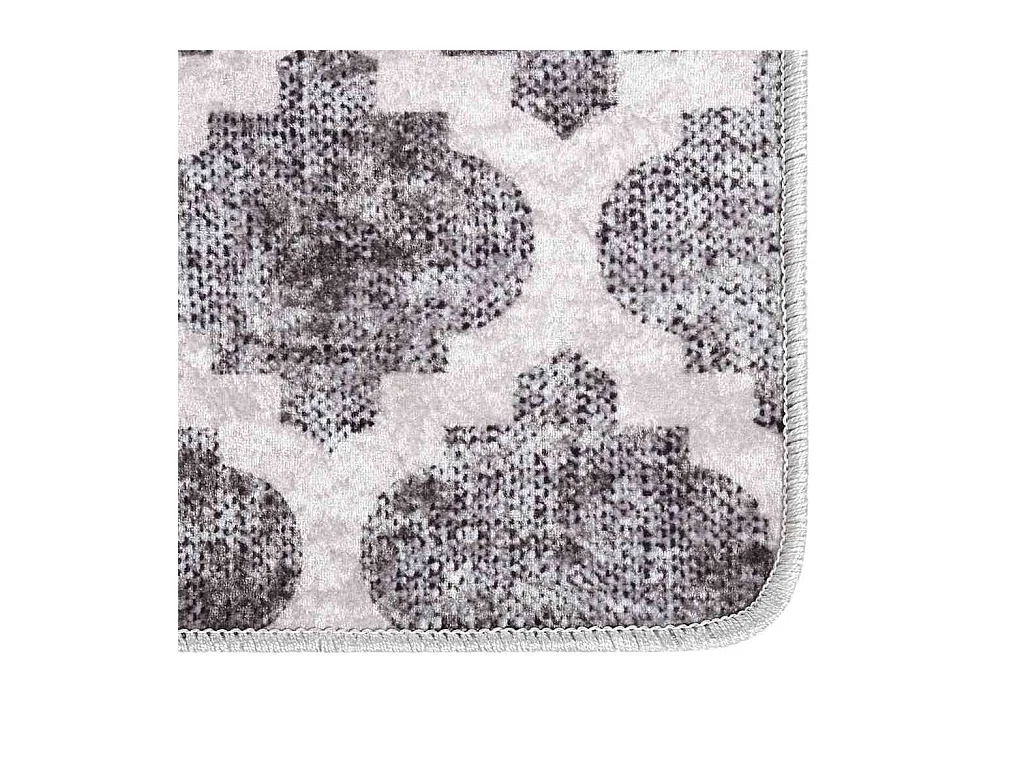 Wasbaar antislip vloerkleed 80x150 cm Multicolor