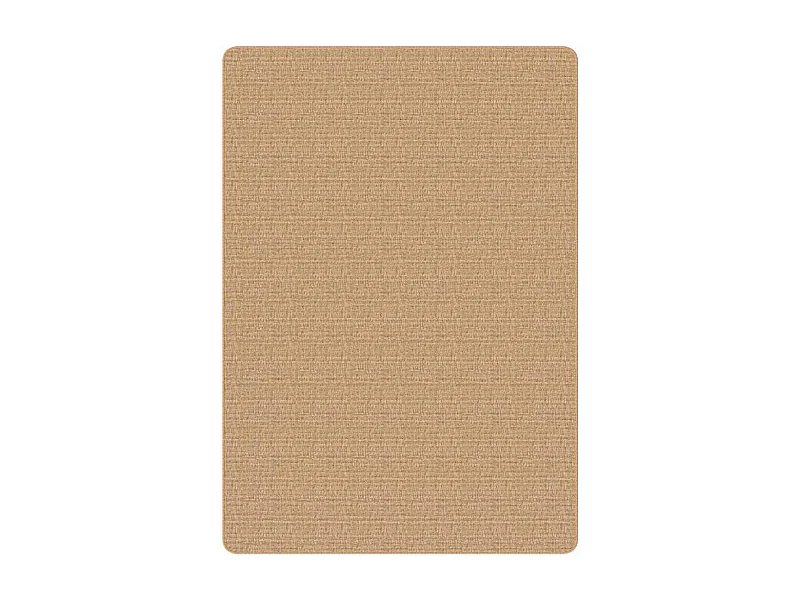 Jute vloerkleed met latex rug 140x200 cm Naturel