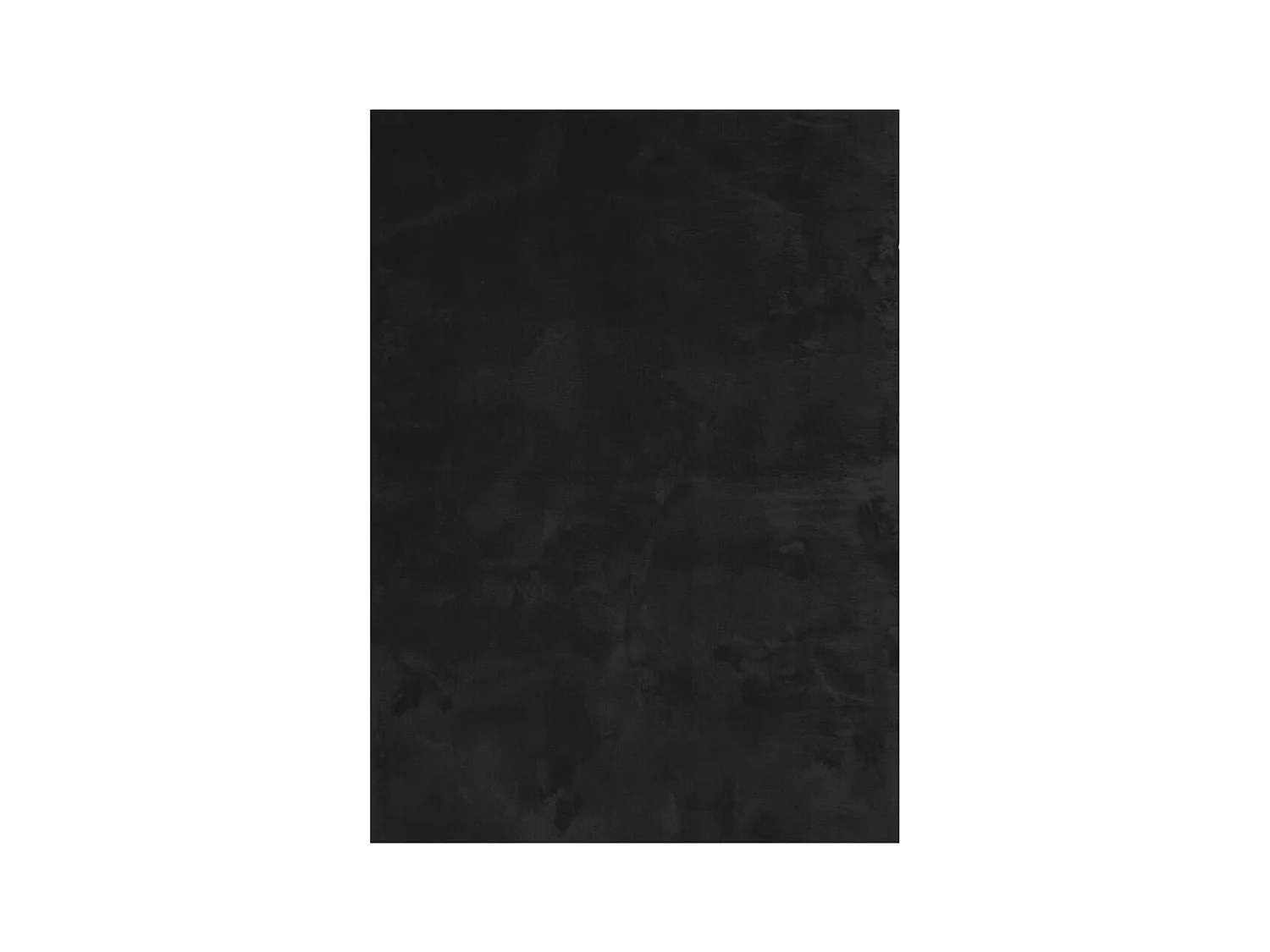 HUARTE zacht en wasbaar laagpolig vloerkleed zwart 240x340 cm