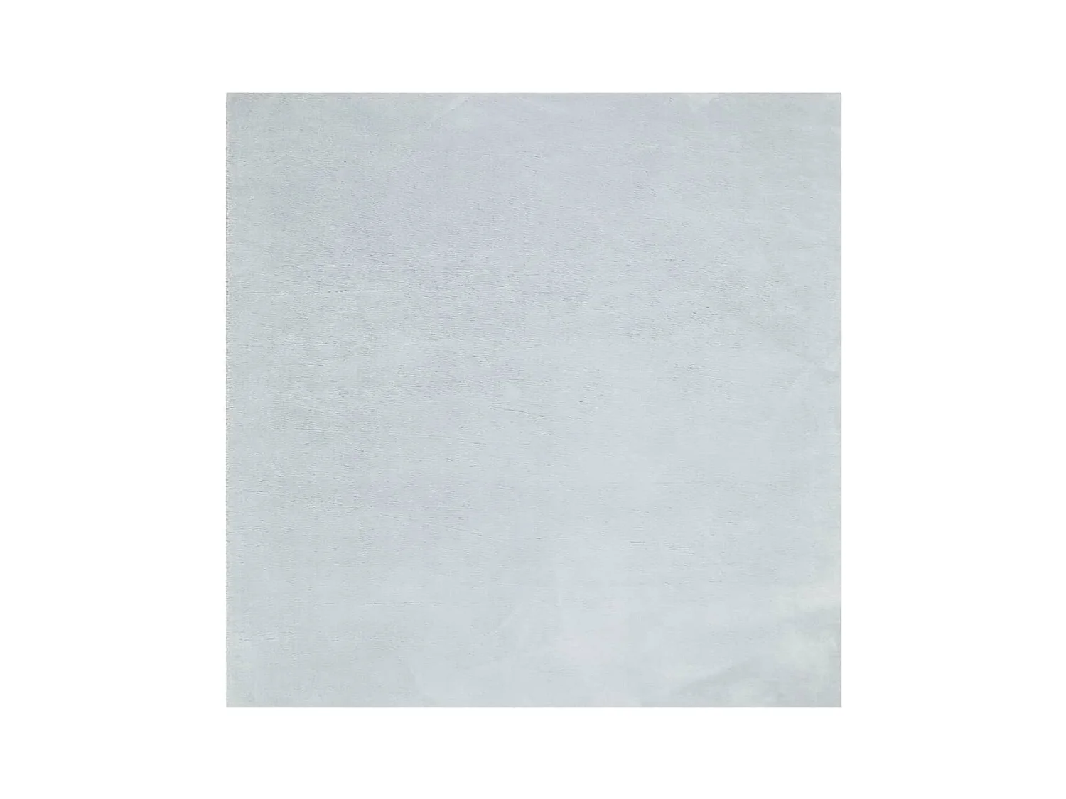 Alfombra HUARTE de pelo corto suave y lavable azul 160x160 cm