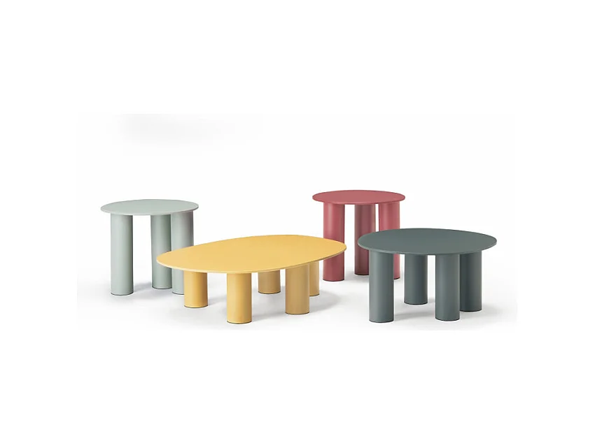 Table d'appoint outdoor indoor HYPPO Ø70 cm, Scab