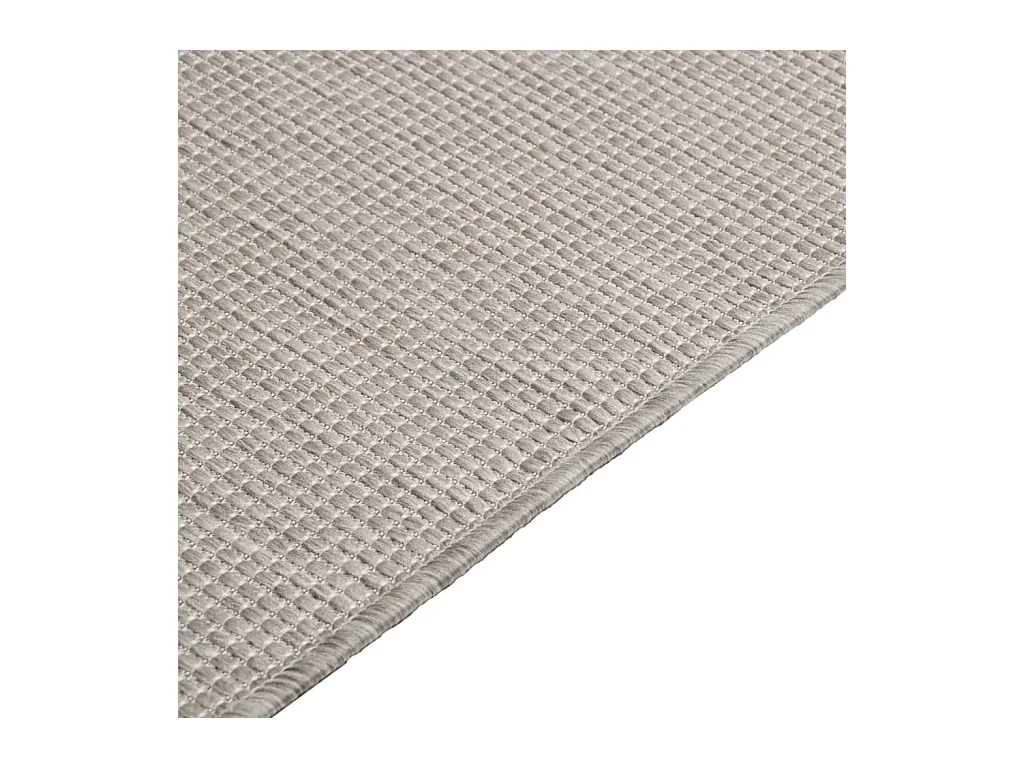 Alfombra de exterior de tejido plano 200x280 cm Taupe