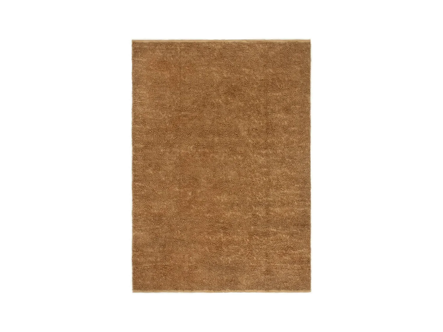 Handgemaakt lussenpoolkleed 180x250 cm Jute en katoen