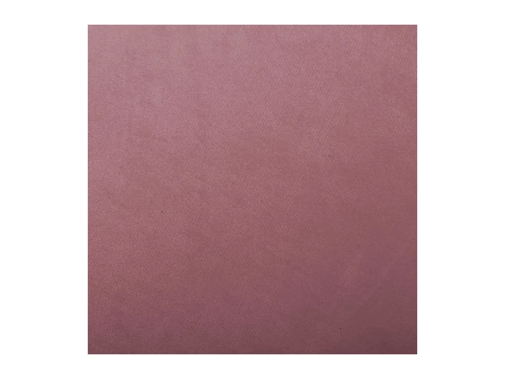 Sedia a dondolo in velluto rosa