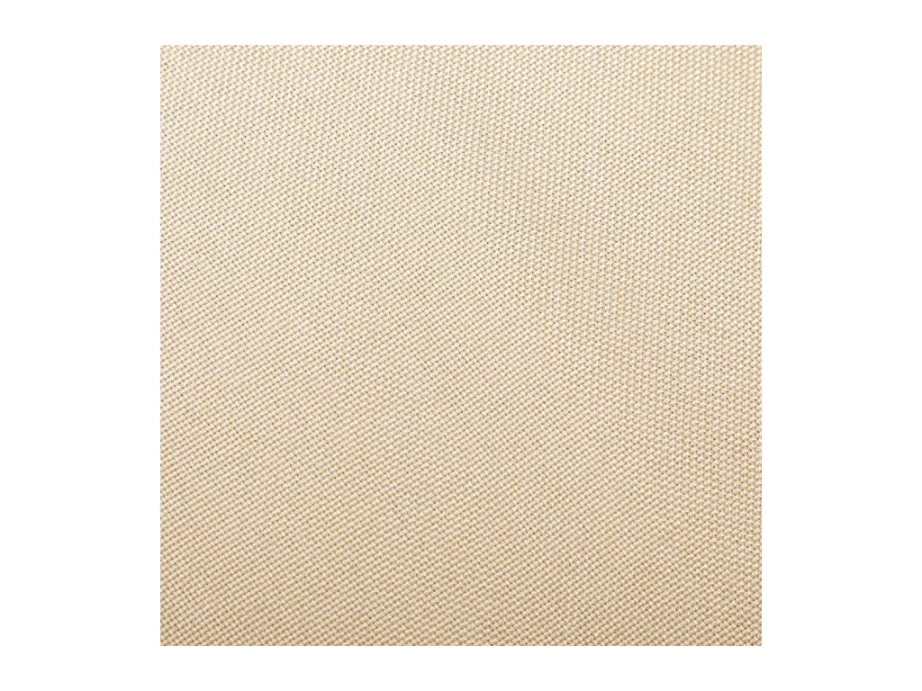 Sedia a dondolo in tessuto color crema