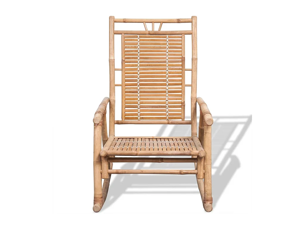 Bamboe schommelstoel