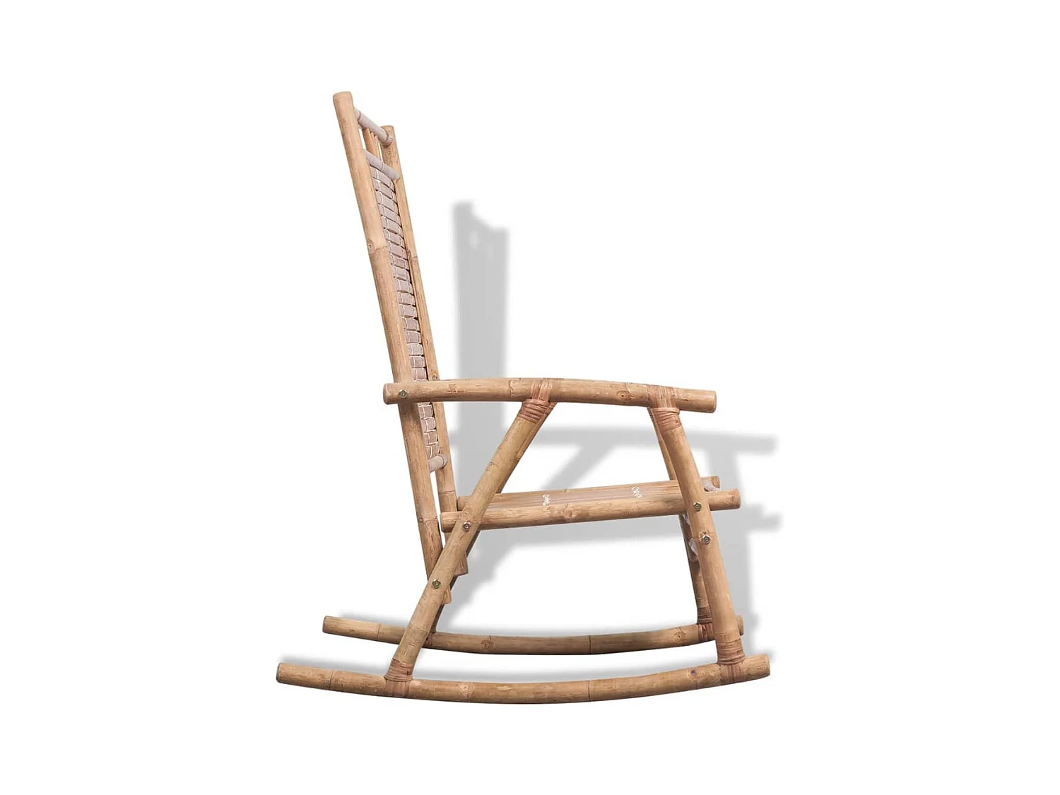 Bamboe schommelstoel