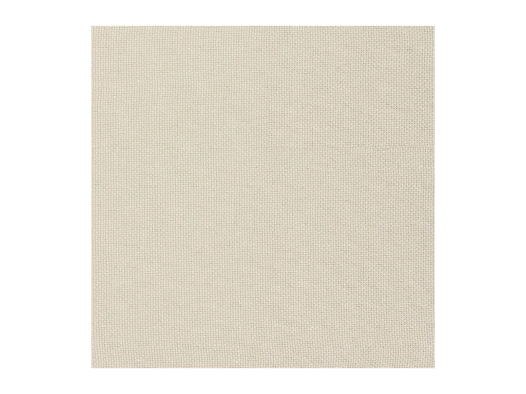 Sedia a dondolo in tessuto color crema