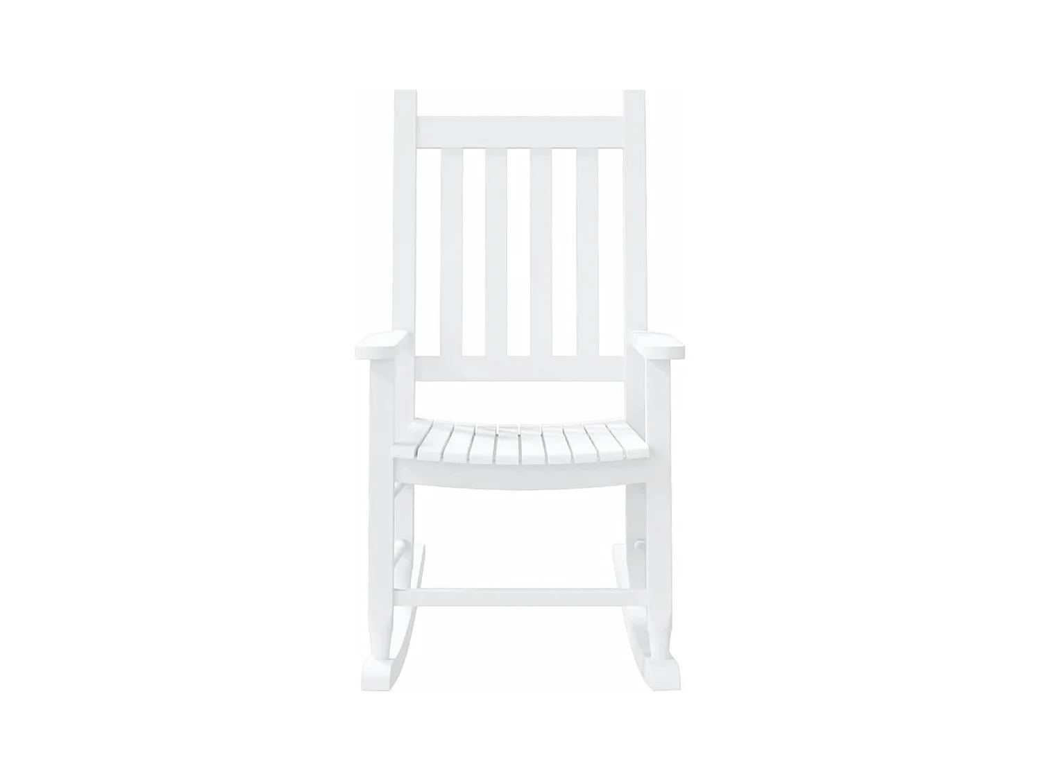 Mecedora infantil de madera maciza de álamo blanca