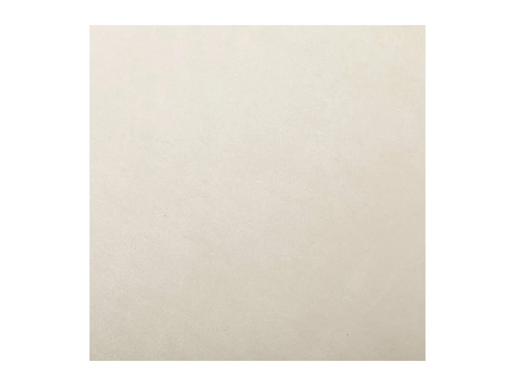 Sedia a dondolo in velluto bianco crema