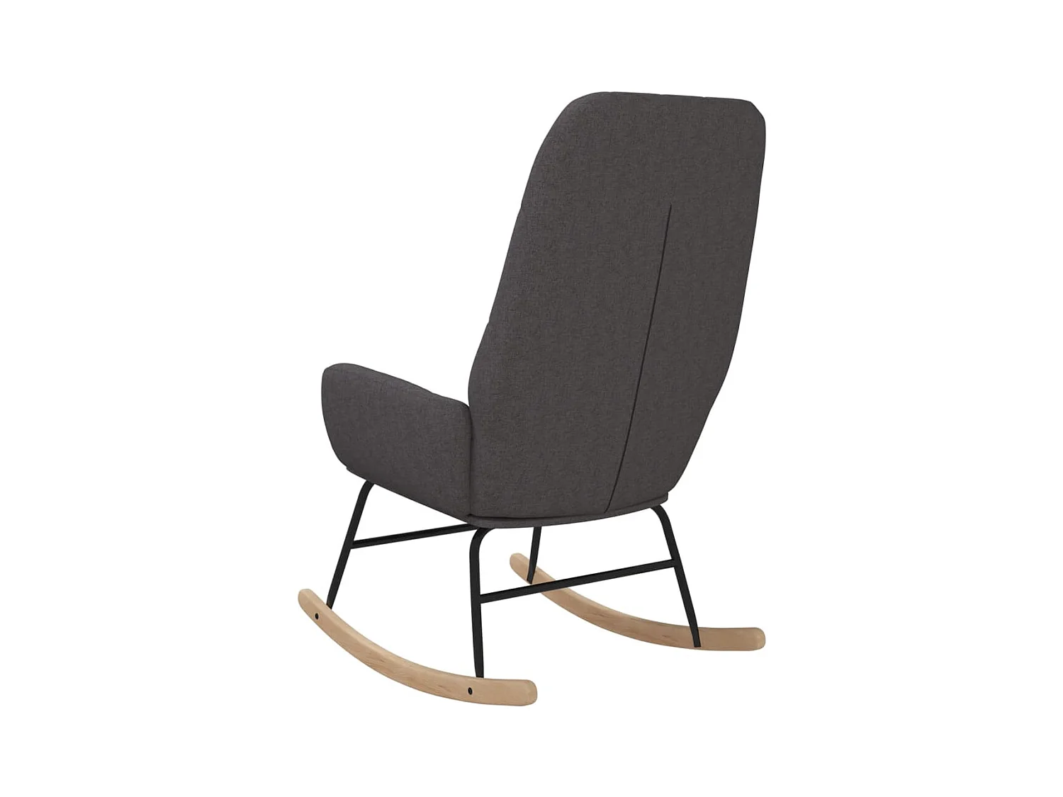 Mecedora Tela gris claro