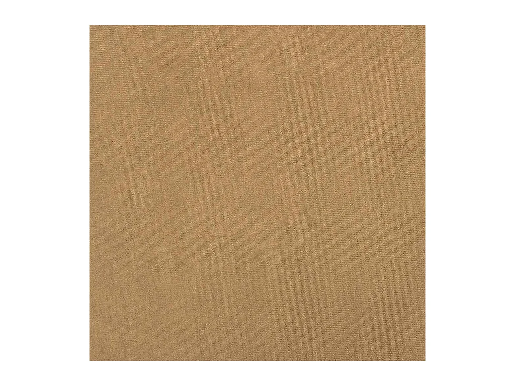 Mecedora de terciopelo marrón