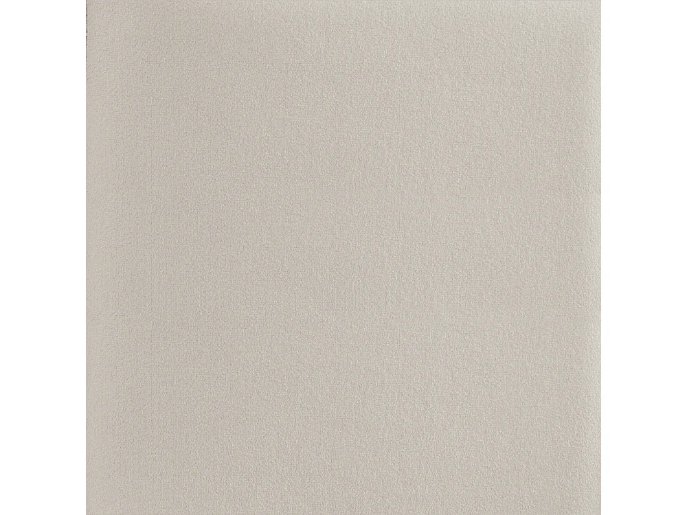 Lit double 160x200 cm, design L avec tête de lit haute, velours doux, cadre en eucalyptus et métal, beige (160x200x70 cm)