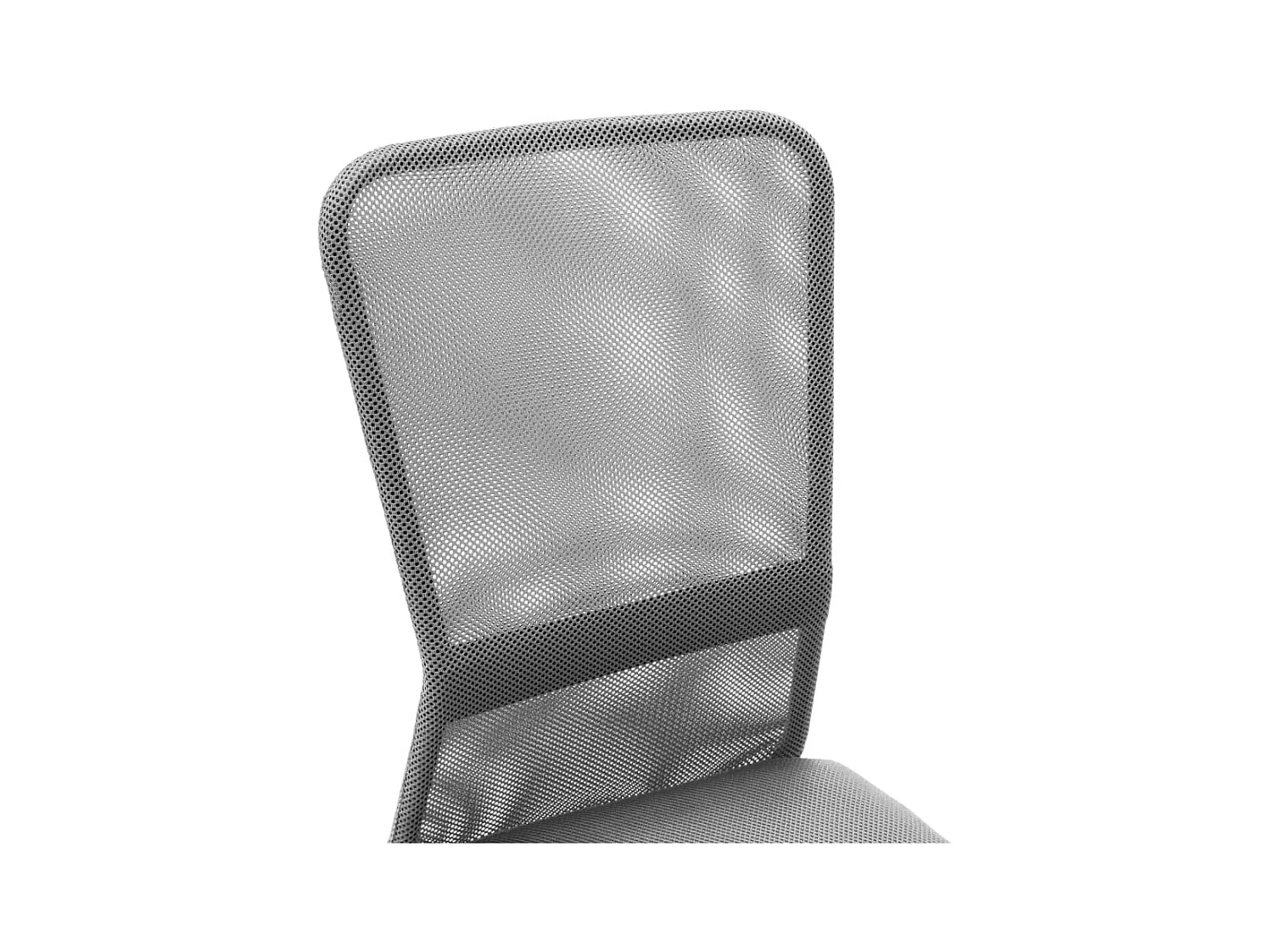 Bureaustoel Grijs 44x52x100 cm Mesh stof