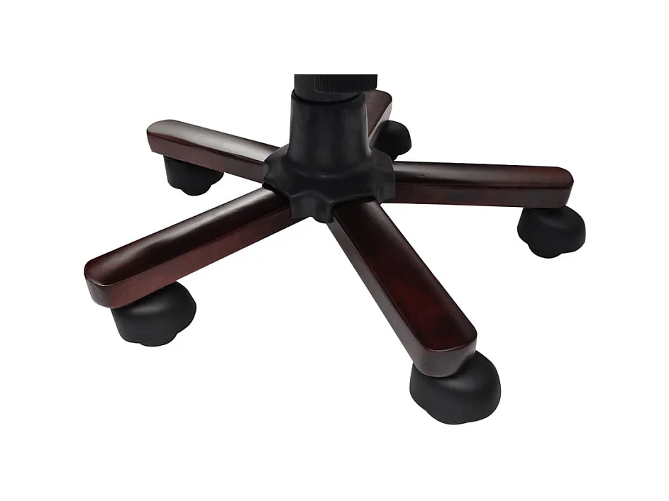 Witte draaibare bureaustoel