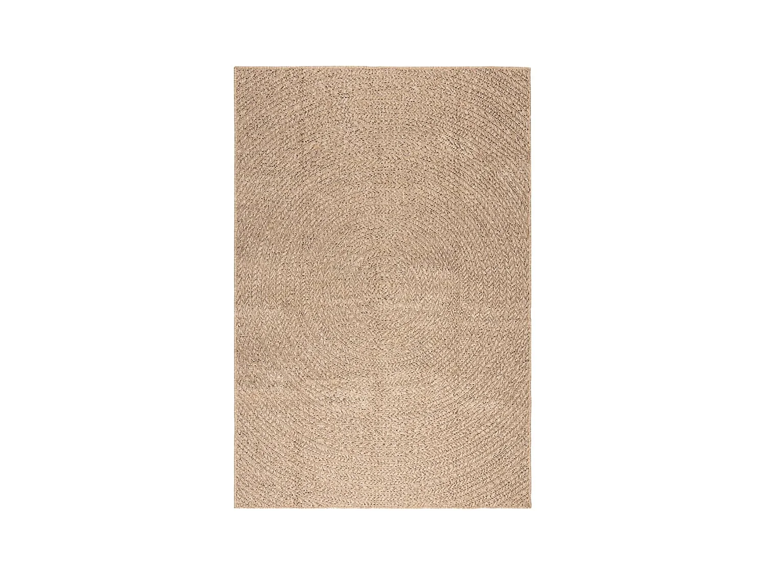 Alfombra efecto yute de 140x200 cm, para interior y exterior