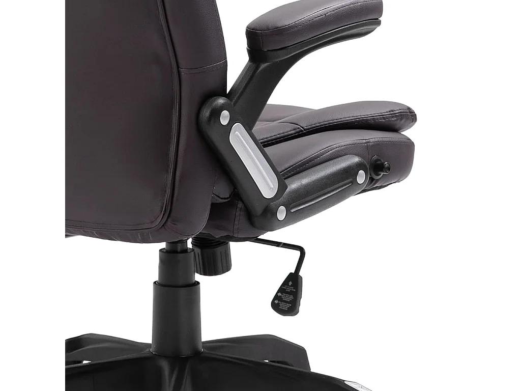 Chaise de bureau Marron Similicuir