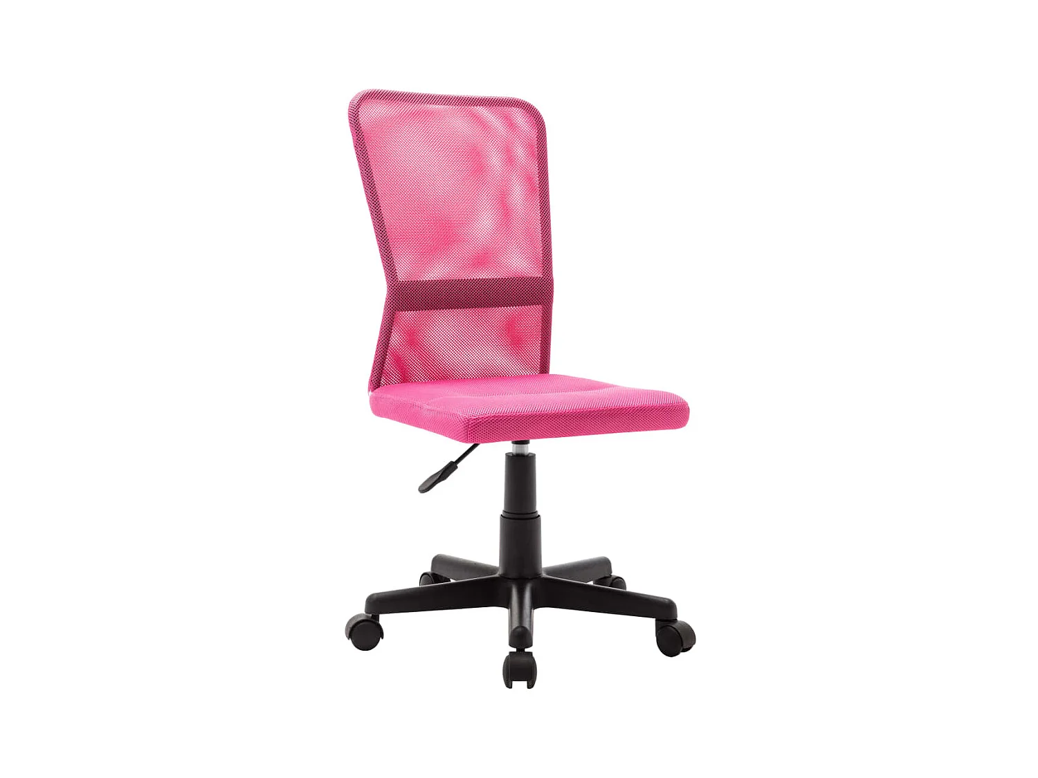 Bureaustoel Roze 44x52x100 cm Mesh stof