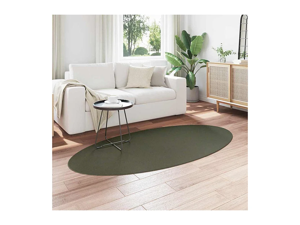 Forest Green vloerkleed 100 x 200 cm polyester