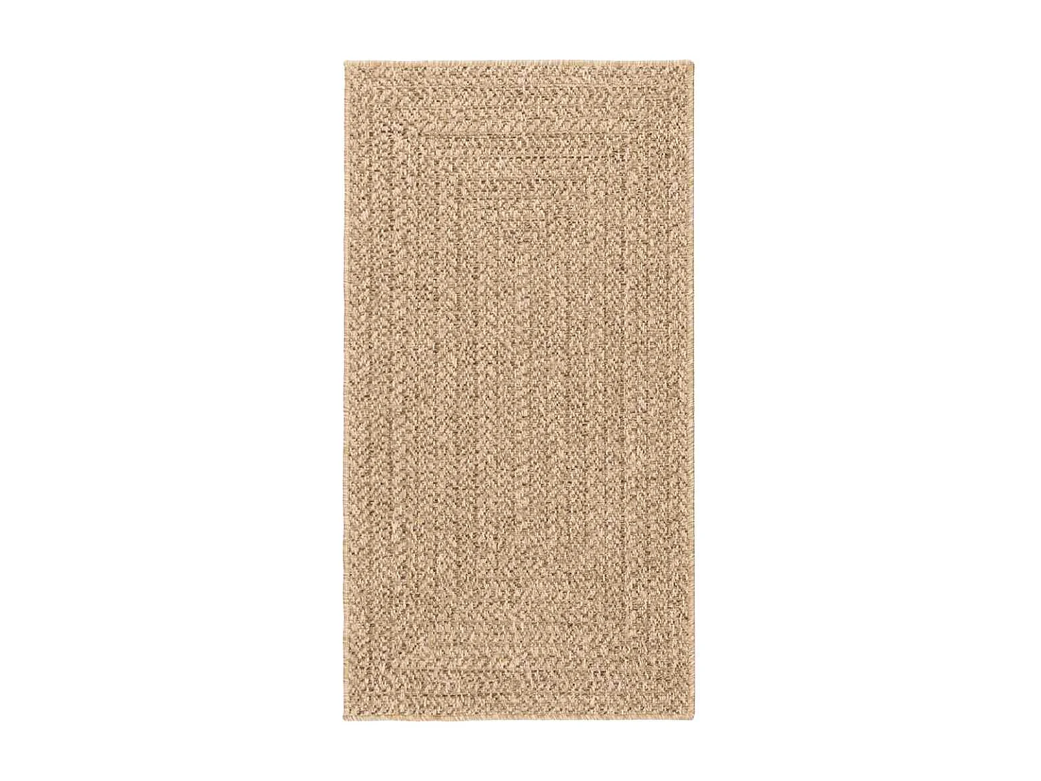 Tappeto ZIZUR 80x150 cm effetto juta per interni ed esterni