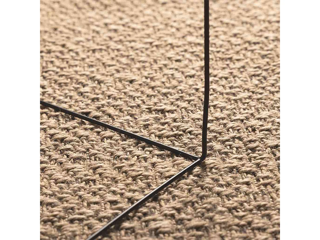 Tappeto ZIZUR 80x150 cm effetto juta per interni ed esterni