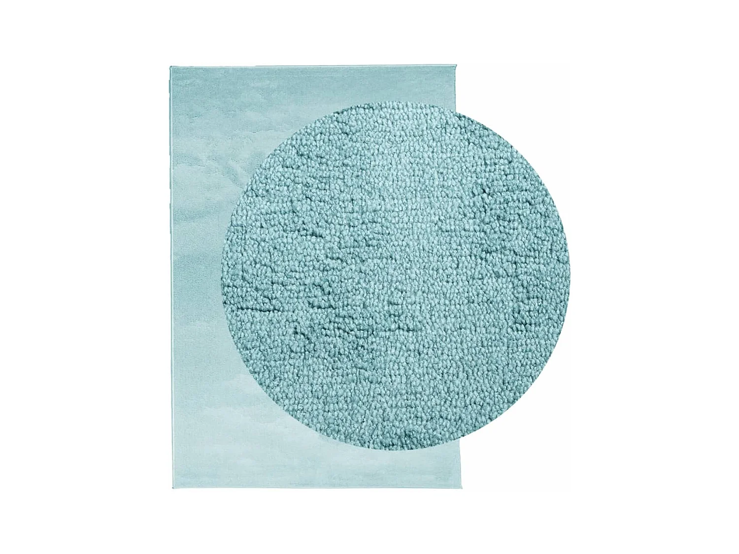 Alfombra de pelo corto OVIEDO verde 160x230 cm