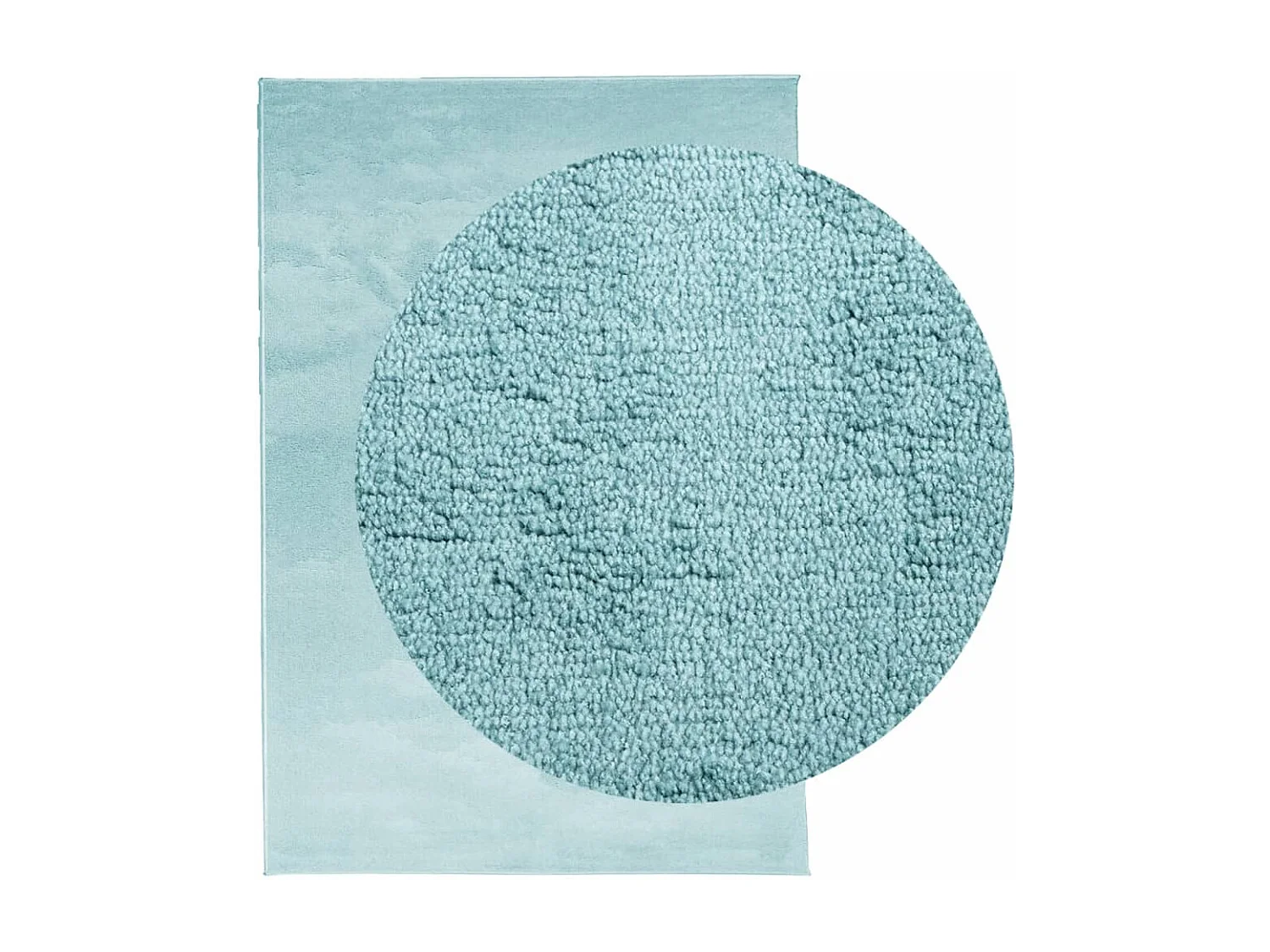 Alfombra de pelo corto OVIEDO verde 160x230 cm