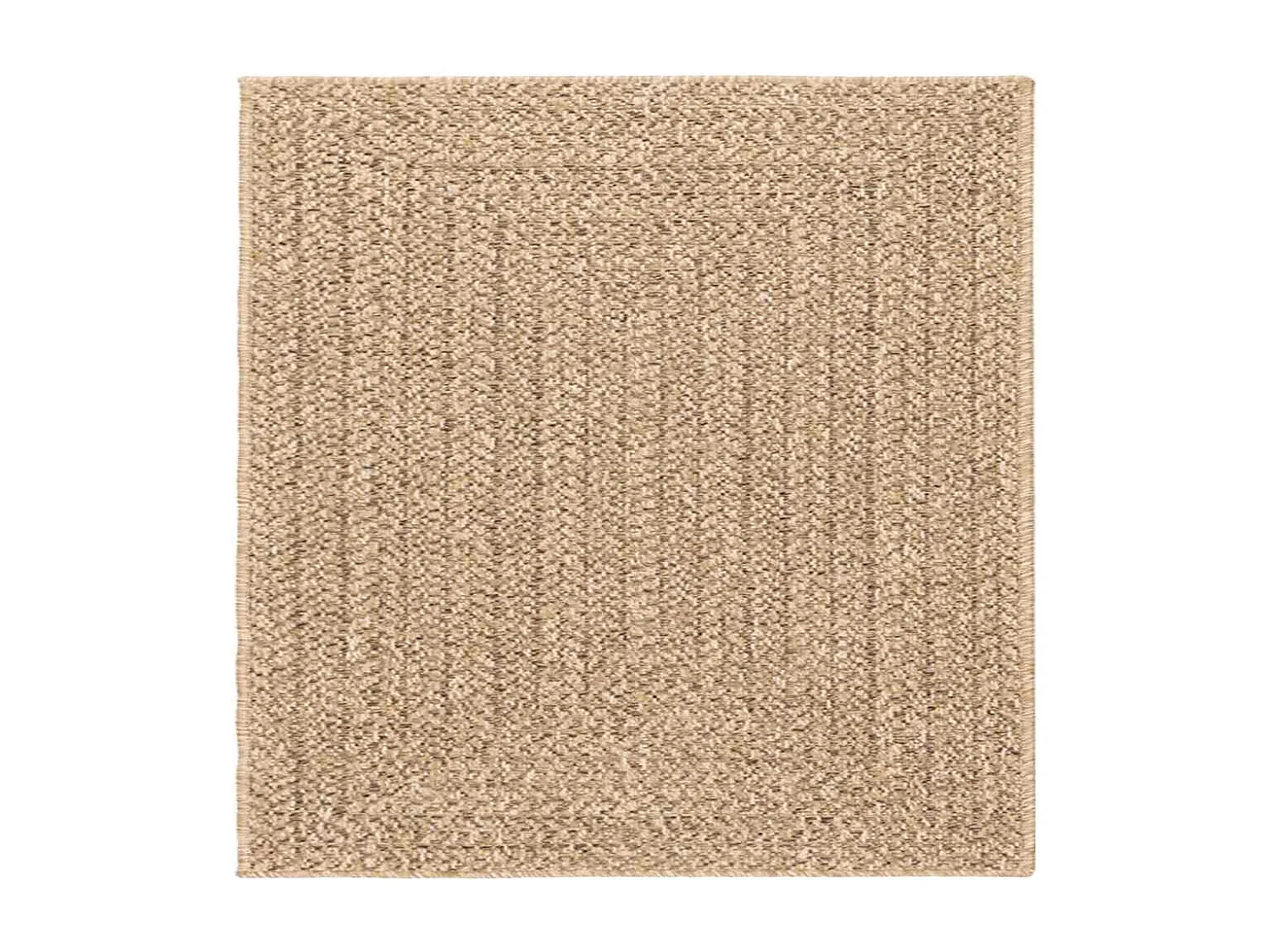 Tapis ZIZUR beige 240x340 cm aspect de jute intérieur extérieur