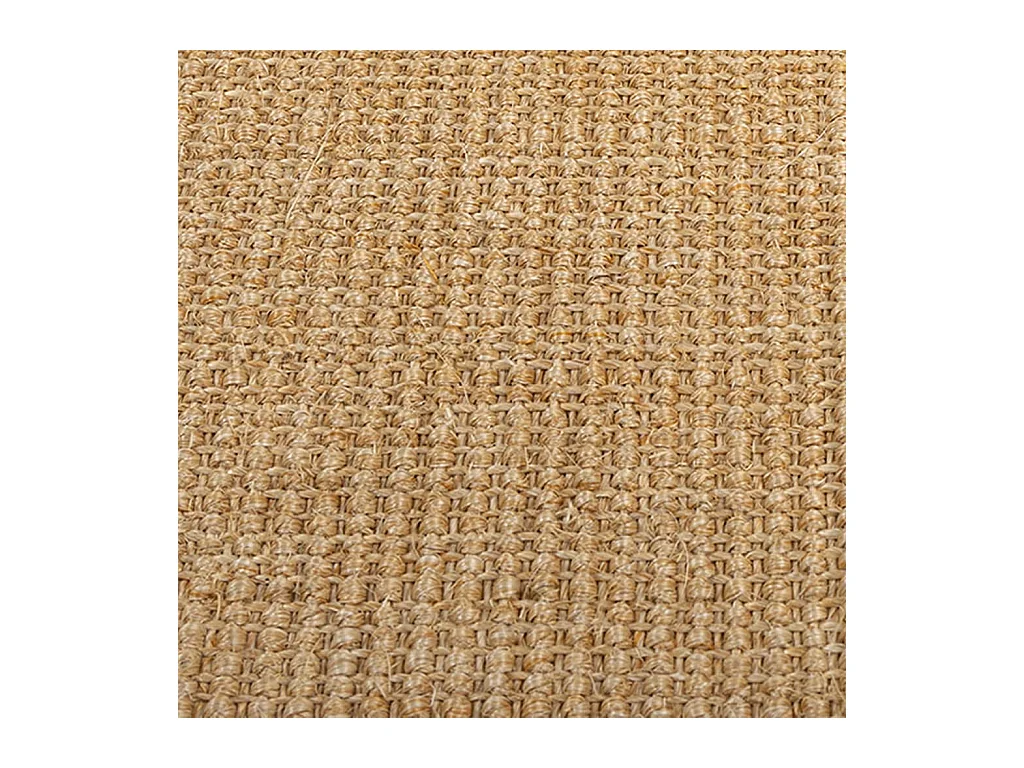 Alfombra de sisal natural 100x200 cm