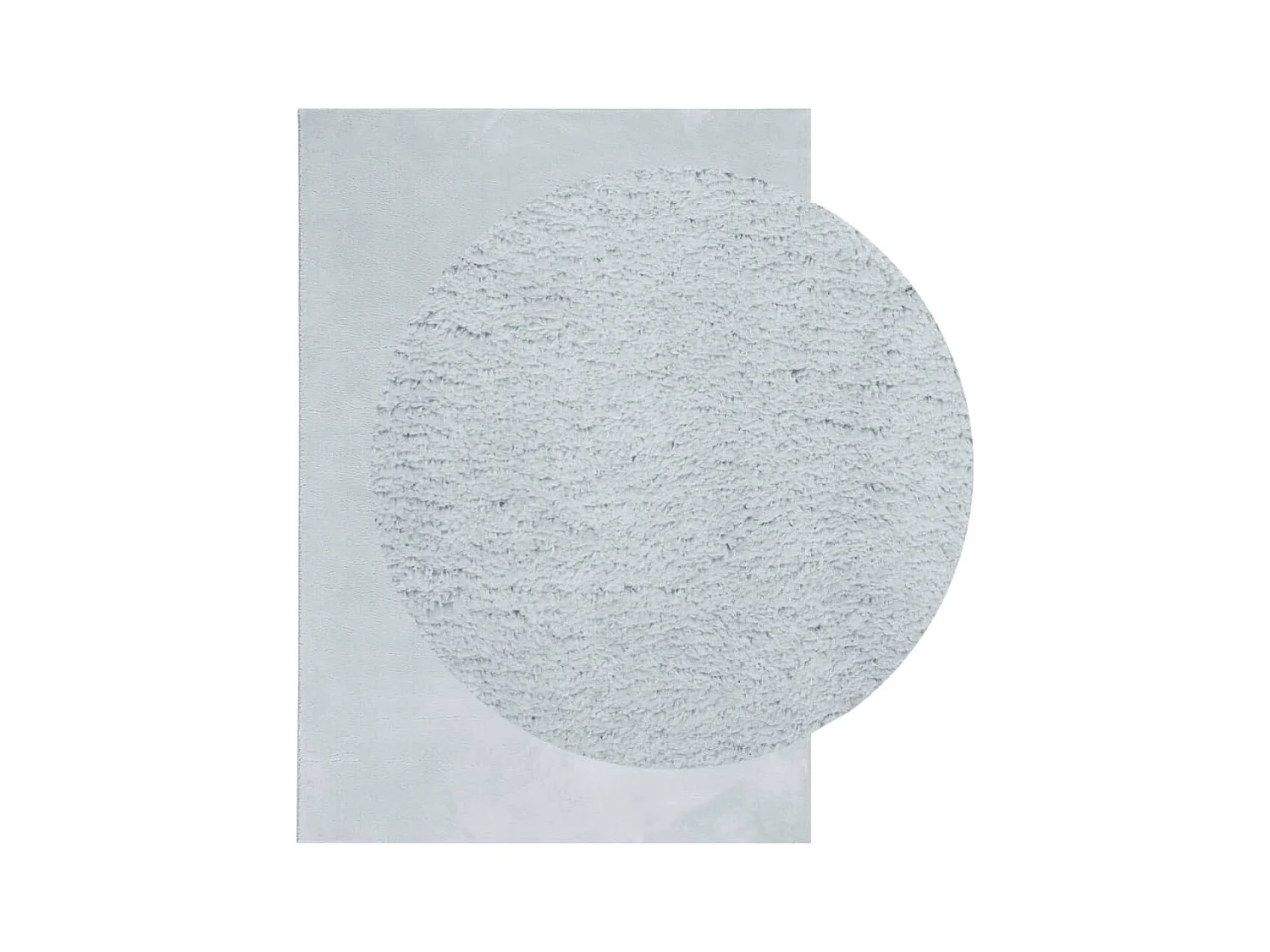 HUARTE zacht en wasbaar laagpolig vloerkleed blauw 120x170 cm