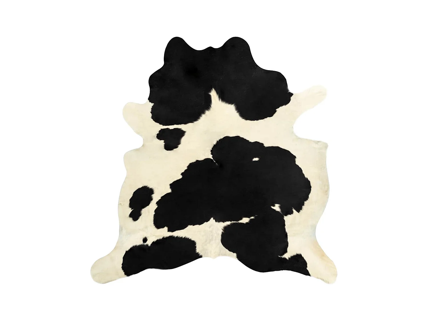 Echt koeienhuidkleed zwart-wit 150 x 170 cm