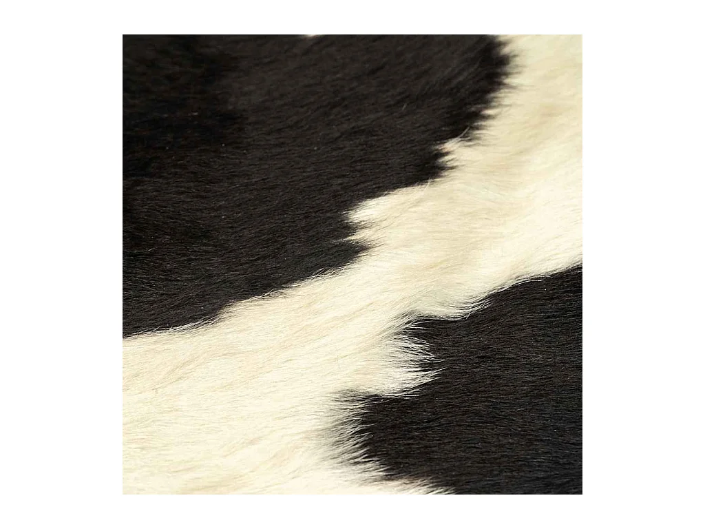 Echt koeienhuidkleed zwart-wit 150 x 170 cm